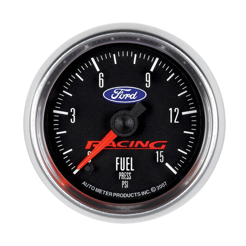 2-1/16 in. FUEL PRESSURE 0-15 PSI FORD RACING - greatparts