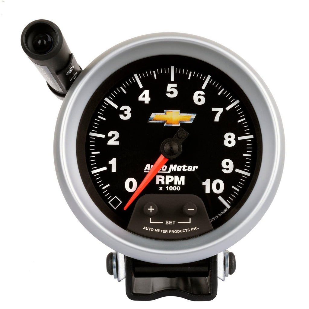 3-3/4 in. PEDESTAL TACHOMETER 0-10000 RPM GM COPO CAMARO - greatparts