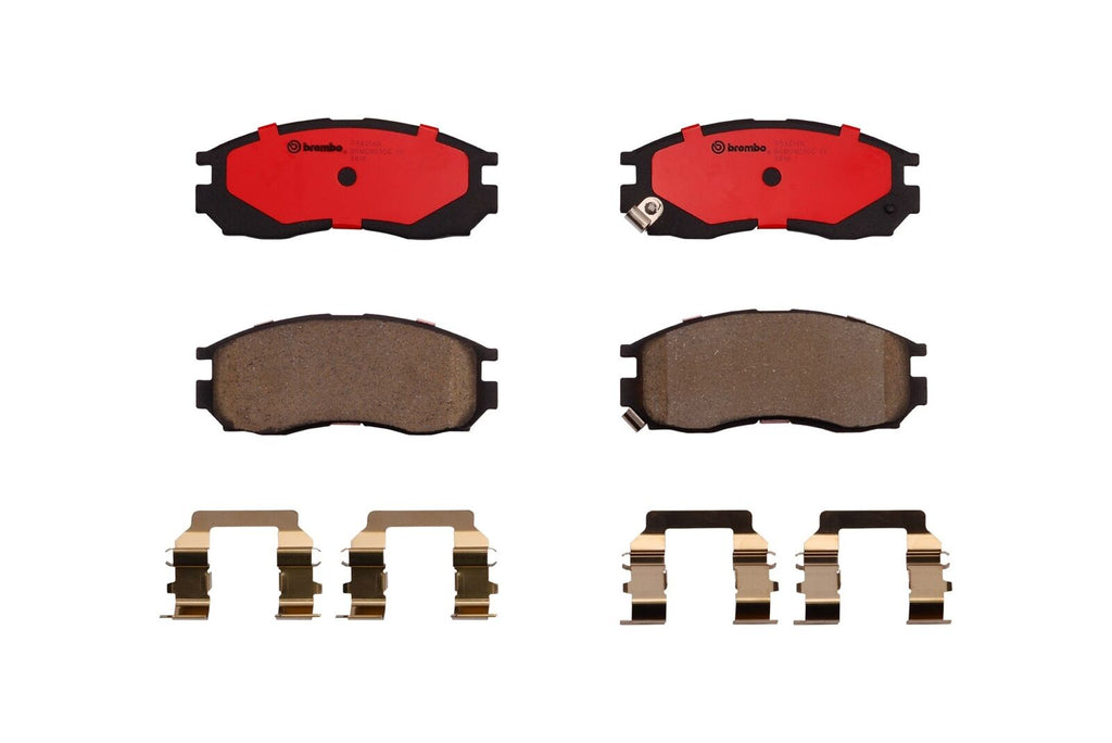 Front Disc Brake Pad Set for Sebring, Stratus, Mirage, Galant+More (P54014N)