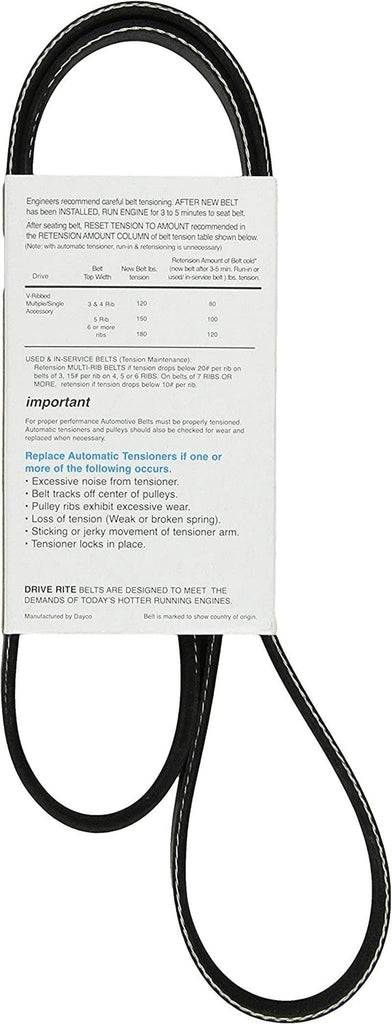 Dayco 5060495DR Serpentine Belt