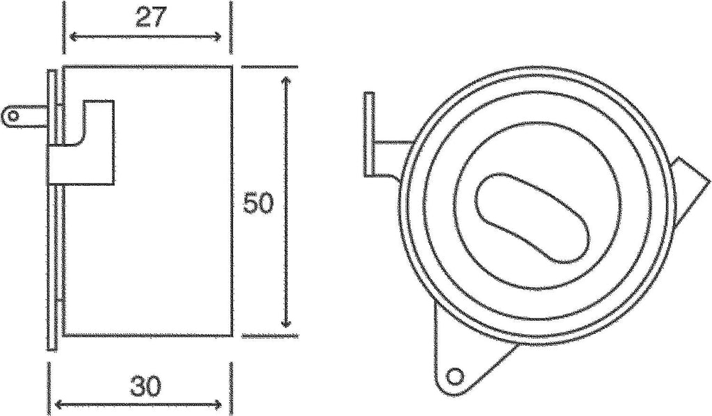 Gold T41004 Manual Timing Belt Tensioner