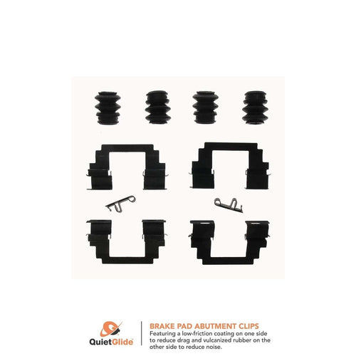 Carlson ディスクブレーキハードウェアキット Vibe, Corolla, Matrix 13376Q用