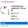 Front Right ABS Speed Sensor - Compatible with 2013 - 2020 Lincoln MKZ 2014 2015 2016 2017 2018 2019