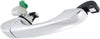 Front Exterior Door Handle Compatible with 2008-2019 Dodge Grand Caravan and 2008-2016 Chrysler Town & Country All Chrome (=REAR RH), Set of 2, Driver and Passenger Side