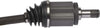 66-9318 New CV Constant Velocity Drive Axle Shaft