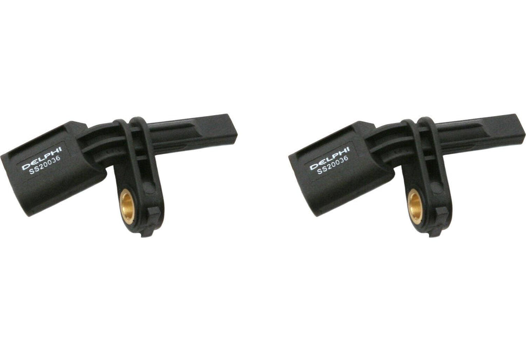 Front PAIR Delphi ABS Wheel Speed Sensor for 2007-2016 Volkswagen Eos (58531)