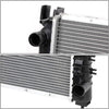 OEM-RA-2479 Aluminum Radiator Compatible with 02-04 Dodge Ram Truck 3.7/4.7/5.7, 24-1/8" W X 18-7/8" H X 1-1/4" D,1-1/2" Inlet / 1-3/4" Outlet