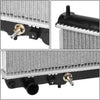 DNA Motoring  Factory Style Aluminum Radiator Compatible with 03-04 Infiniti M45 / 02-06 Q45 AT, 27-1/16" W X 17-11/16" H X 5/8" D, 1-3/8" Inlet, 1-3/8" Outlet