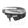 TYC Headlight Assembly for Cabrio, Golf 20-6473-90
