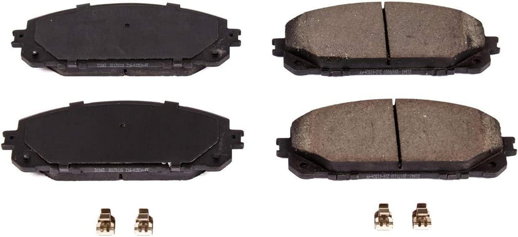 16-1843 Z16 Evolution Front Ceramic Brake Pads