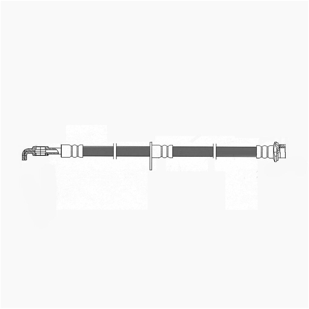 Centric Brake Hydraulic Hose for Solara, ES330, Camry, ES300 150.44114