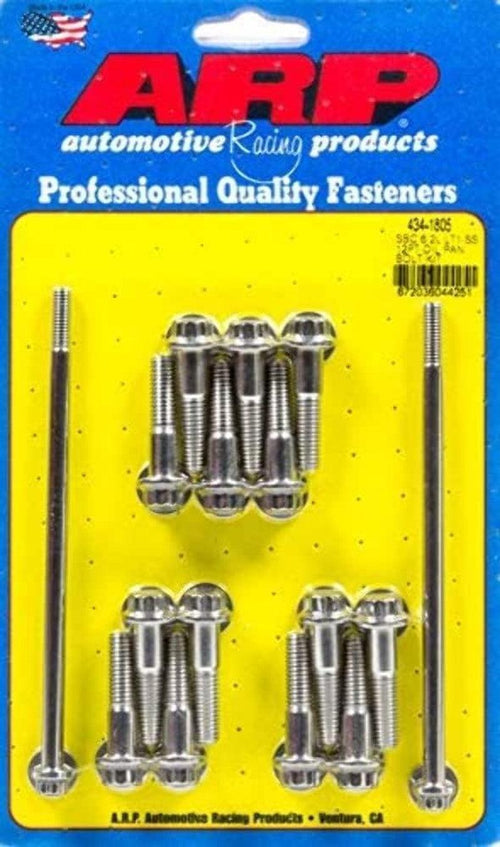 434-1805 Oil Pan Bolt Kit (SB Chevy 6.2L LT1 SS 12Pt Oil Pan)