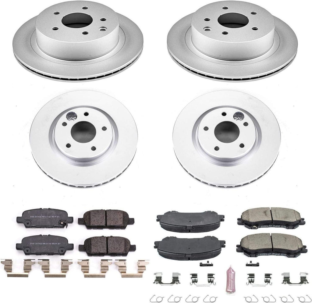 CRK7035 Front and Rear Z17 Evolution Geomet® Coated Brake Kit