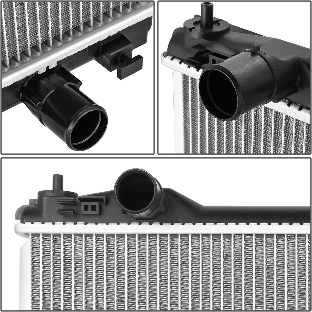 OEM-RA-13570 OE Style 1-Row Aluminum Cooling Radiator Compatible with 16-17 Lexus RC300 / 15-17 RC350 3.5L
