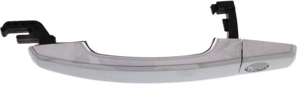 for Cadillac SRX Exterior Door Handle Front, Driver Side Chrome (2010-2016) | with Key Hole| Trim:All Submodels