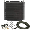 13504 Series 8000 Plate and Fin Transmission Oil Cooler , Black