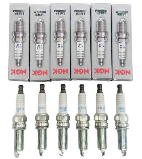 6Pc NGK 9723 Laser Iridium Spark Plug - SILZKR7B11 2010-2016 for GENESIS 3.8L