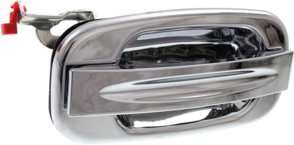 For Chevy Silverado 2500 HD Exterior Door Handle 2001 02 03 04 05 2006 Rear Passenger Side Chrome | Trim:All Submodels