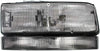 Headlight Assembly Compatible with 1992-1993 Buick Lesabre and 1991-1993 Buick Park Avenue Halogen, with Black Trim (Includes Park Light), Set of 2, Driver and Passenger Side