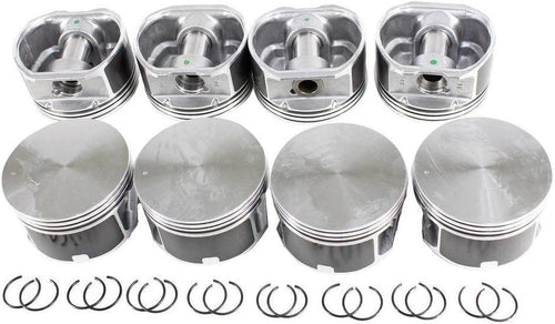 DNJ P1100.30 Oversize Piston Set for 1999-2007 / Chrysler, Dodge, Jeep, Mitsubishi/Aspen, Commander, Dakota, Durango, Grand Cherokee, Raider, Ram 1500/4.7L / SOHC / V8 / 16V / VIN N, VIN P