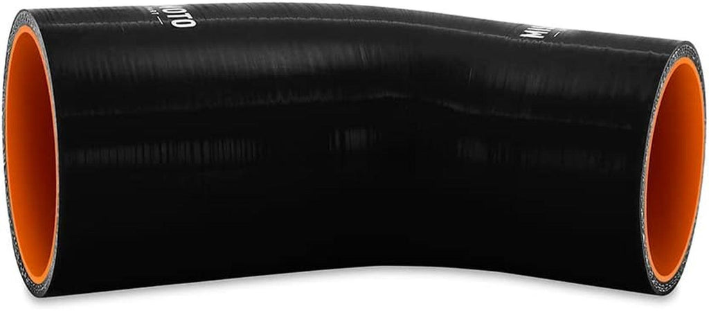 MMCP-R45-27530BK 45-Degree Silicone Transition Coupler, 2.75" to 3.00", Black