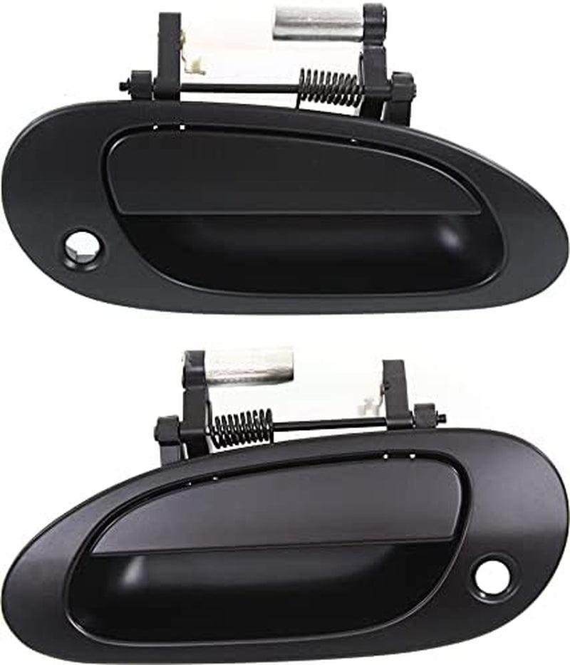 Front Exterior Door Handle Set of 2 Compatible with 1999-2003 Acura TL, Fits 2002-2006 Acura RSX Primed Driver and Passenger Side