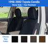 Kingston Seat Covers for 1998-2002 Toyota Corolla