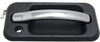 for Hummer H2 Exterior Door Handle Front, Passenger Side Black Bezel with Chrome Lever 2003-2009 | with Key Hole | Trim: Base | HU1311101 | 15104791