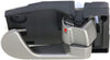 For Mitsubishi Endeavor Interior Door Handle Front or Rear, Passenger Side Gray (2004-2011) | with Door Lock Button | Trim:All Submodels | MI1353117 | MR642041