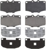 PGD137M Professional Grade Semi-Metallic Disc Brake Pad Set