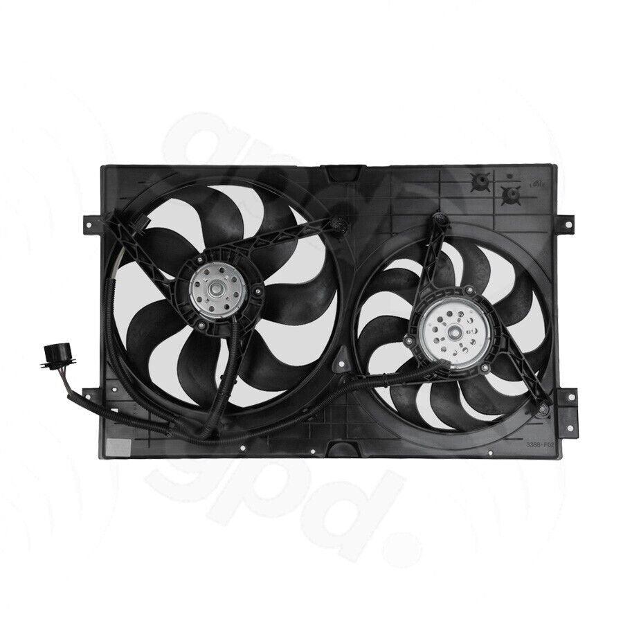 Global Parts Engine Cooling Fan Assembly for TT, TT Quattro, Golf, Jetta 2811557