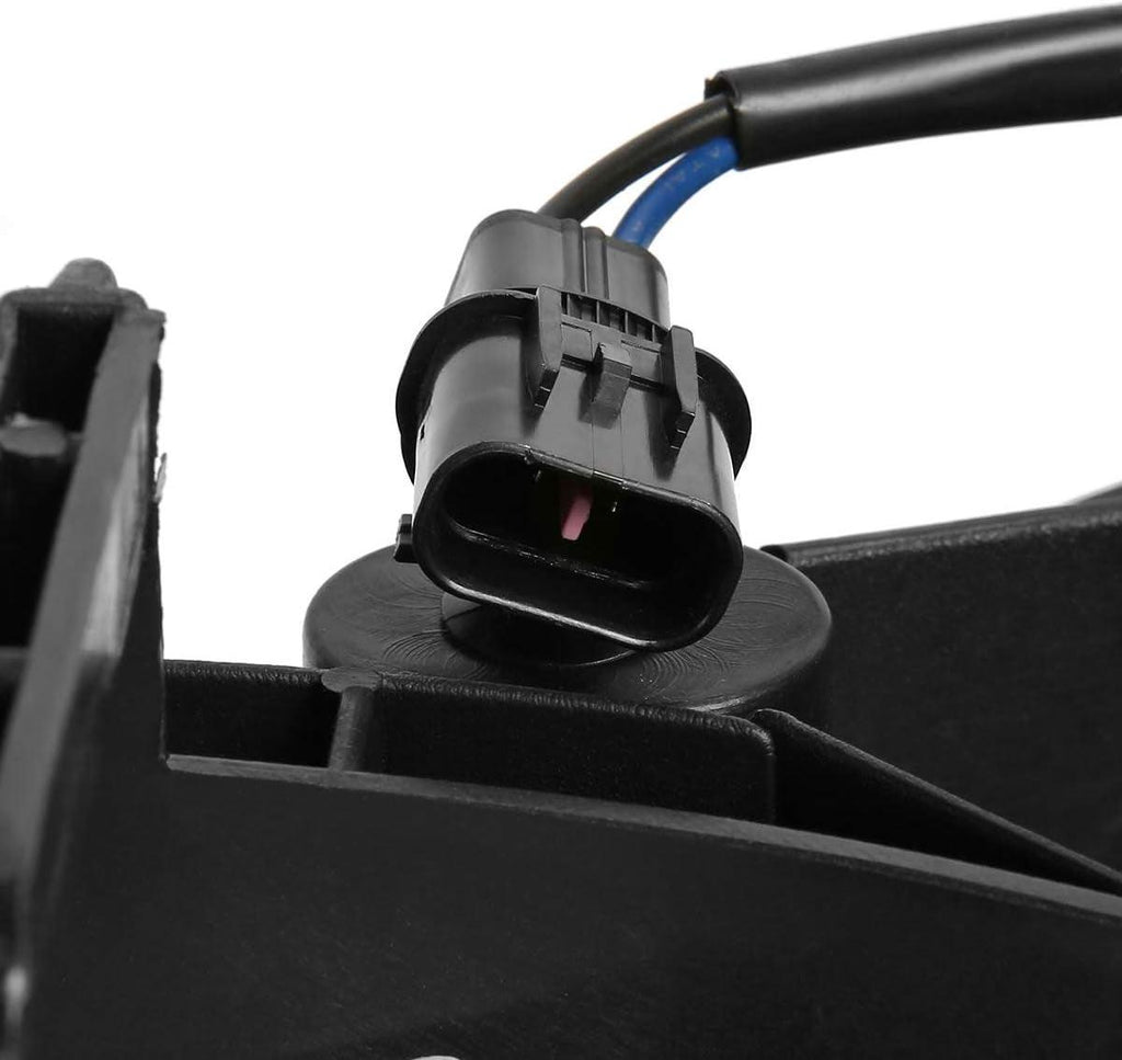 OEM-RF-0221 Factory Style Radiator Cooling Fan Assembly Cooling Efficiency Improved Direct Replacement [Compatible with 2004-2012 Galant],Black
