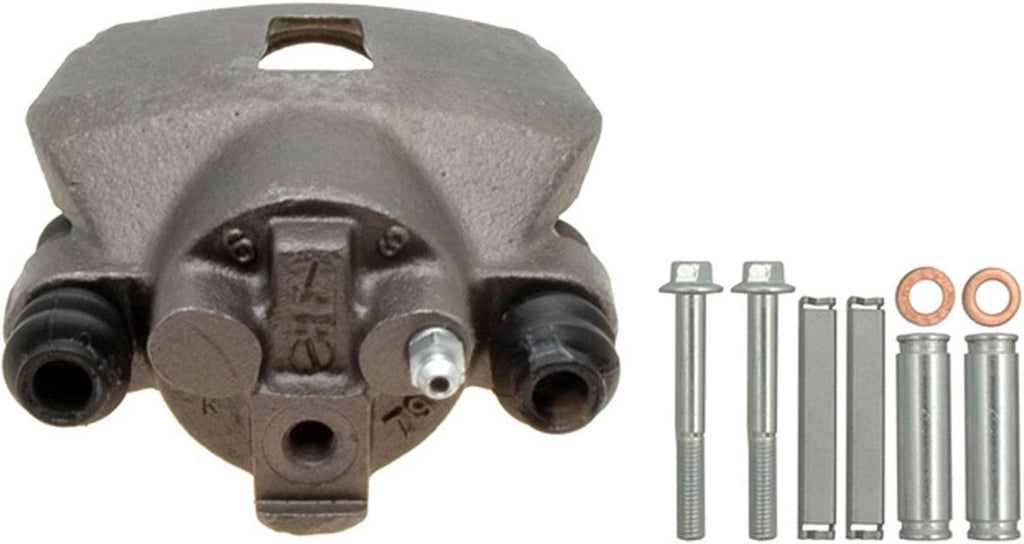 Gold 18FR1297 Rear Driver Side Disc Brake Caliper Assembly (Friction Ready Non-Coated), Remanufactured