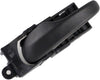 Dorman 82177 Front Driver Side Interior Door Handle Compatible with Select Ford Models, Black; Textured