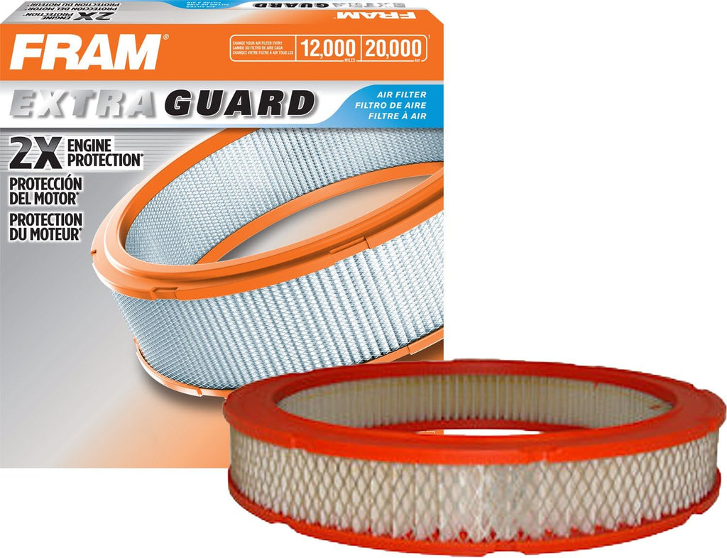 FRAM Extra Guard Engine Air Filter Replacement, Easy Install W/ Advanced Engine Protection and Optimal Performance, CA2719B for Select BMW and Toyota Vehicles