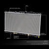 OEM-RA-2300 1-Row Aluminum Cooling Radiator Compatible with 99-02 Mitsubishi Galant 2.4L AT, 28-1/4" W X 14-3/4" H X 5/8" D, 1-7/16" Inlet / 1-7/16" Outlet