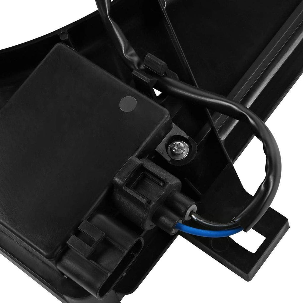 OEM-RF-0213 Factory Style Radiator Cooling Fan Assembly Cooling Efficiency Improved Direct Replacement [Compatible with 06-10 Mazda 5 with Fan Control Module] Black