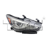 TYC Headlight Assembly for 14-17 Infiniti Q50 20-9505-00