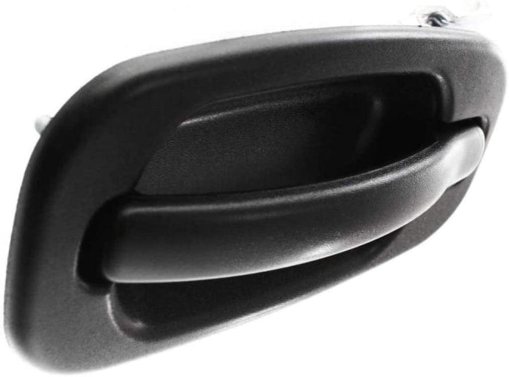 for GMC Sierra 2500 HD Door Handle 2001-2006 Exterior | Rear Driver Side | Texture/Black Finish | GM1520105 | 15721571