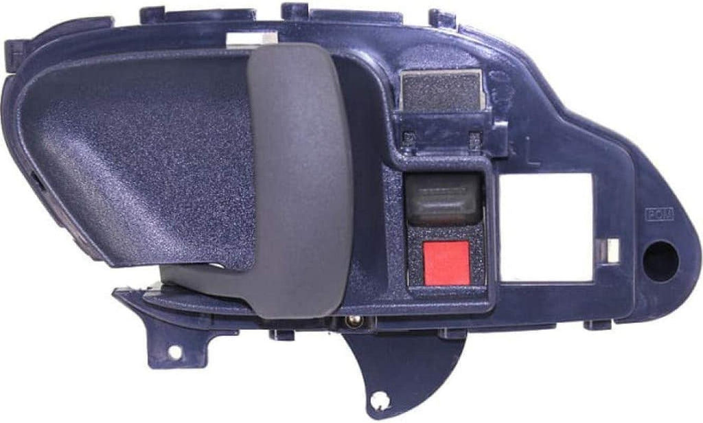 for Chevy K1500 Suburban Interior Door Handle Front or Rear Driver Side | Blue 1995 96 97 98 1999 | with Door Lock Button | Trim: Base/Ls/Lt | GM1352102 | 15708045
