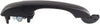 Compatible with Dodge Grand Caravan Exterior Door Handle 2008-2019 Driver or Passenger Side | Single Piece | Rear | Sliding Door Primed | with Key Hole | Trim: All Submodels | CH1513103 | 1NA50HBVAC