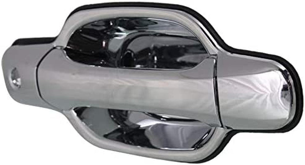 Exterior Door Handle Set Compatible with 2004-2012 Chevrolet Colorado, Fits 2004-2012 GMC Canyon, Fits 2007-2008 Isuzu I-290 Front and Rear, Driver and Passenger Side