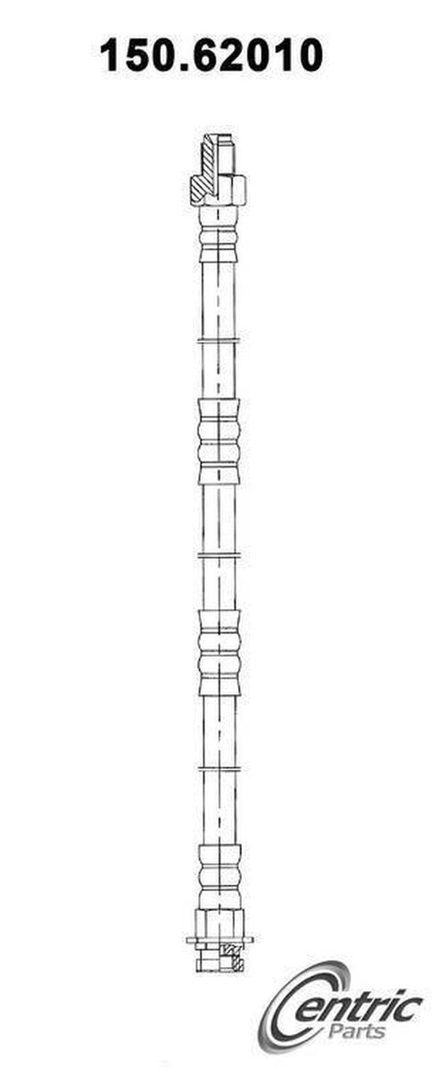 Centric Brake Hydraulic Hose for Eldorado, Toronado, 2500 Series 150.62010