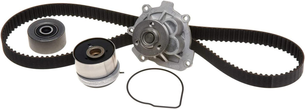 Professional TCKWP338 Timing Belt Kit with Water Pump, Tensioner, and Idler Pulley