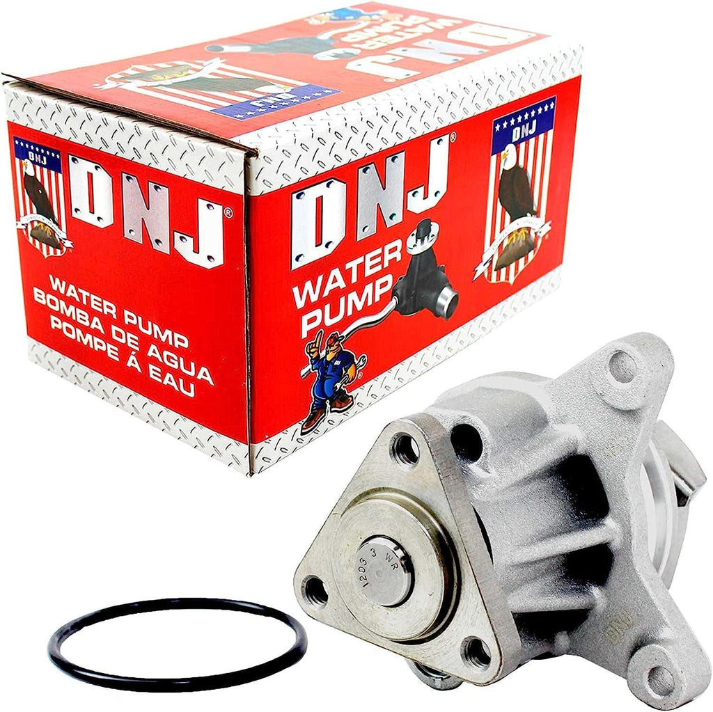 DNJ WP4032 Water Pump/For 2001-2017/ Ford, Lincoln, Mazda, Mercury/ 3, Focus, Fusion, Ranger, Special Service Police Sedan, 2.0L-2.5L, DOHC, L4, 1999Cc, Naturally Aspirated, Turbocharged