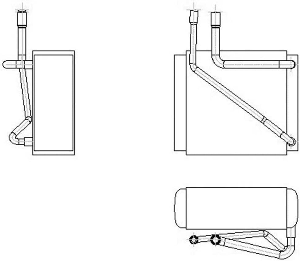 96040 Lincoln Town Car Replacement Heater Core