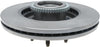 Silver 18A1623A Front Disc Brake Rotor and Hub Assembly