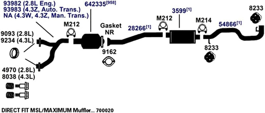 642335 Catalytic Converter