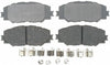 Acdelco 14D1210CH Advantage Ceramic Front Disc Brake Pad Set with Hardware