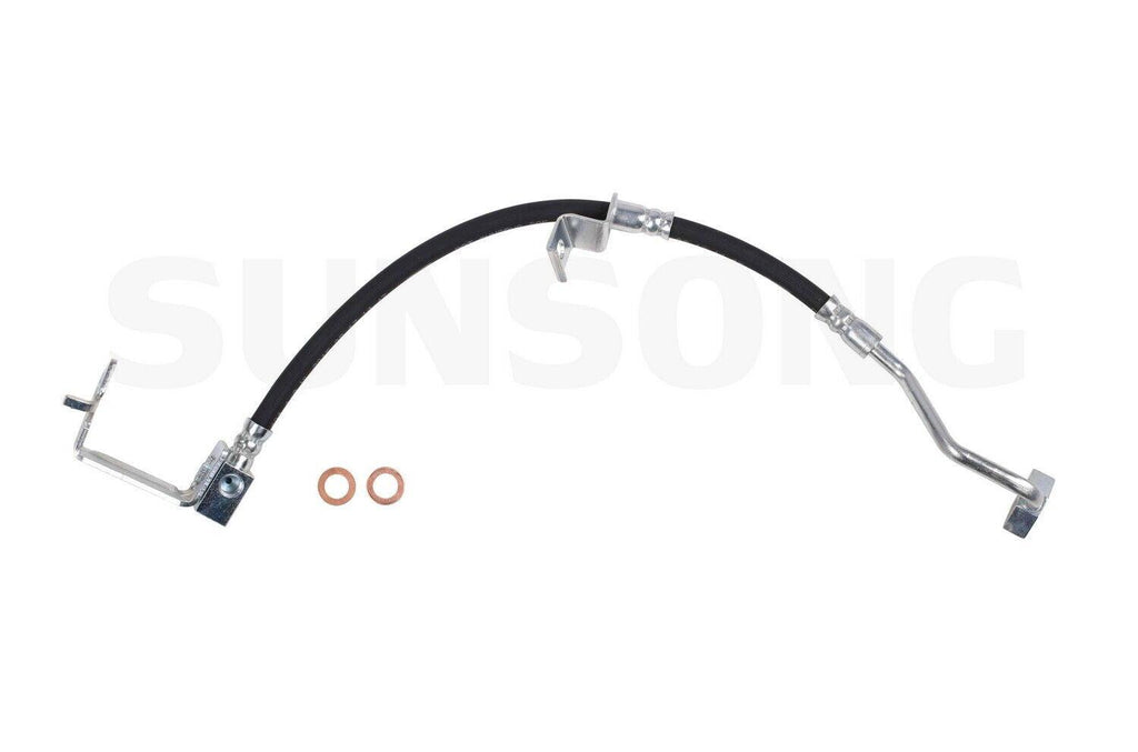 Sunsong Brake Hydraulic Hose for 05-09 Ford Mustang 2204647